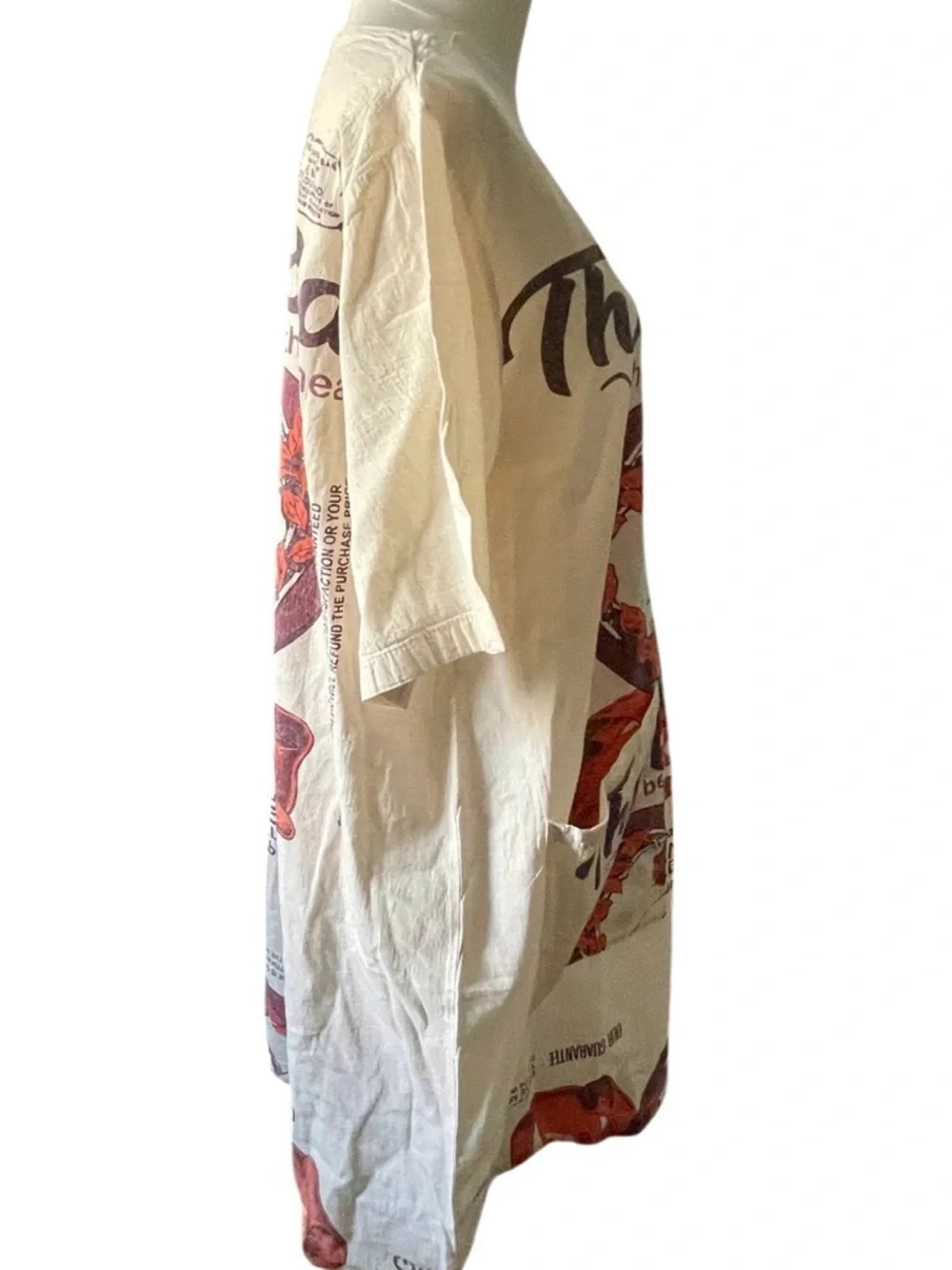 Vintage Sack Upcycled Dress – One Size (Fits Up to Large)  NWOT - Picture 8 of 11